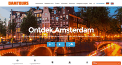 Desktop Screenshot of damtours.nl